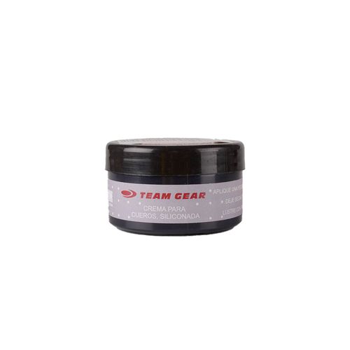 CREMA TEAM GEAR PARA CALZADO CUEROS NEGRO