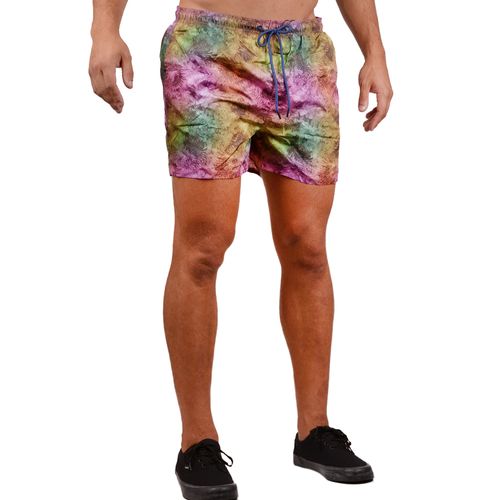 SHORT DE BAÑO RUSH TOWN FOLLAGE BATIC
