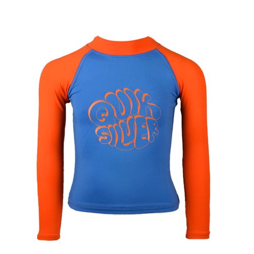 REMERA TÉRMICA QUIKSILVER BUBBLE TROUBLE NIÑO