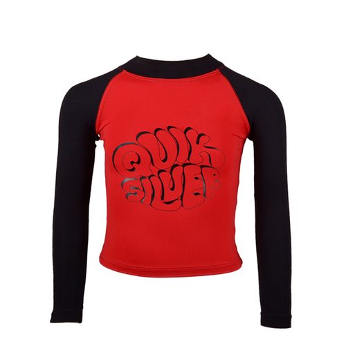 REMERA TÉRMICA QUIKSILVER BUBBLE TROUBLE NIÑO
