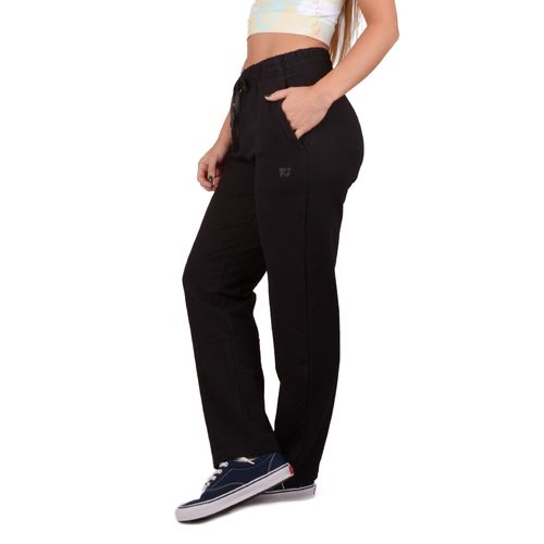 PANTALÓN TEAM GEAR RECTO FRISA MUJER