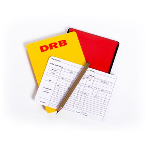 TARJETA DE ARBITRO DRIBBLING