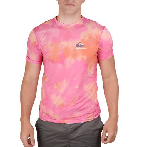 REMERA QUIKSILVER LYCRA REM MC TIE DYE SURF