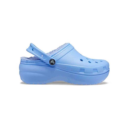 ZUECOS CROCS CLASSIC PLATFORM LINED CLOG MUJER