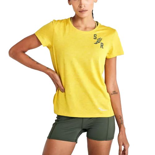 REMERA SAUCONY STOPWATCH GRAPHIC SLEEVE MUJER