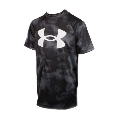 REMERA UNDER ARMOUR TECH BL PRINTED SS NIÑO