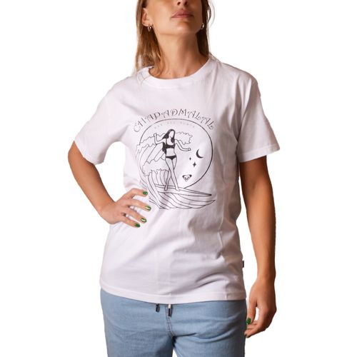 REMERA ROXY CHAPA MUJER