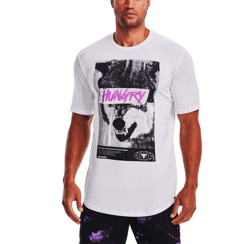 REMERA UNDER ARMOUR PJT ROCK Q3 STMNT HNGY SS