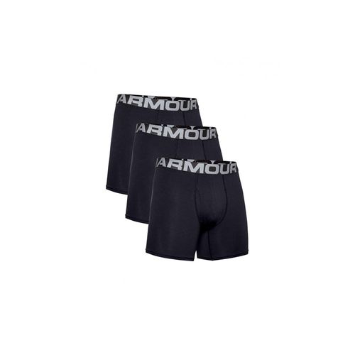 BOXER UNDER ARMOUR CHARGED COTTON 6 INCH PACK X3