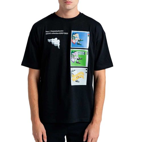 REMERA KAPPA AUTHENTIC GRAPHIK GERRY AR