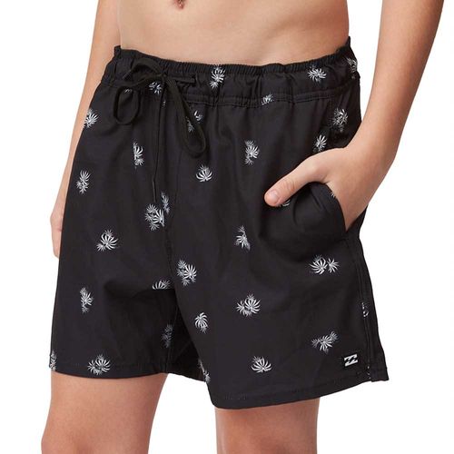 SHORT BILLABONG PINTED LB MONOCHROME NIÑO