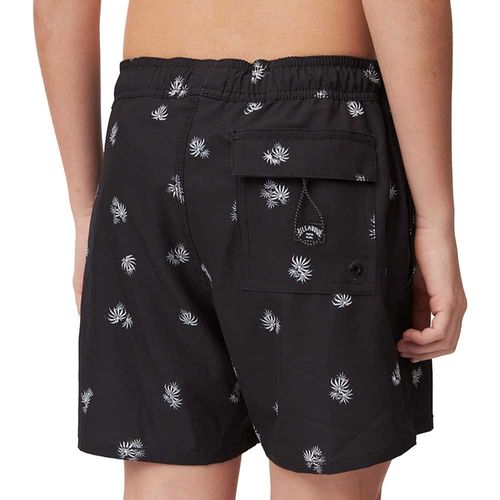 SHORT BILLABONG PINTED LB MONOCHROME NIÑO