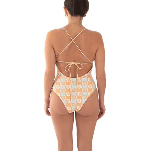 MALLA ROXY ONE PIECE WAVY BABE MUJER