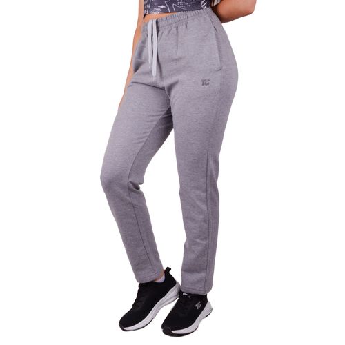 PANTALÓN TEAM GEAR CLASSIC CHUPÍN SIN PUÑO FRISA MUJER