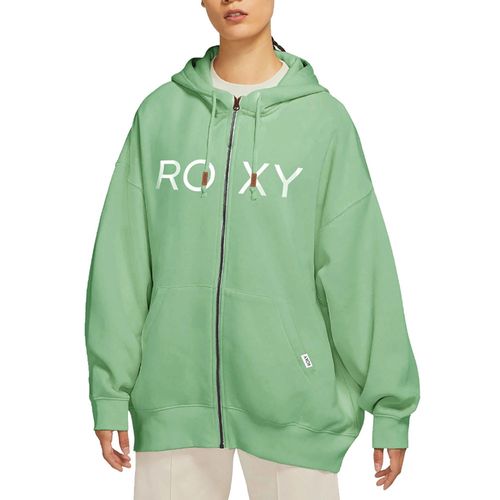 CAMPERA ROXY CANGURO LOGO MUJER