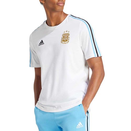 REMERA ADIDAS ARGENTINA AFA ADN 3 TIRAS 24