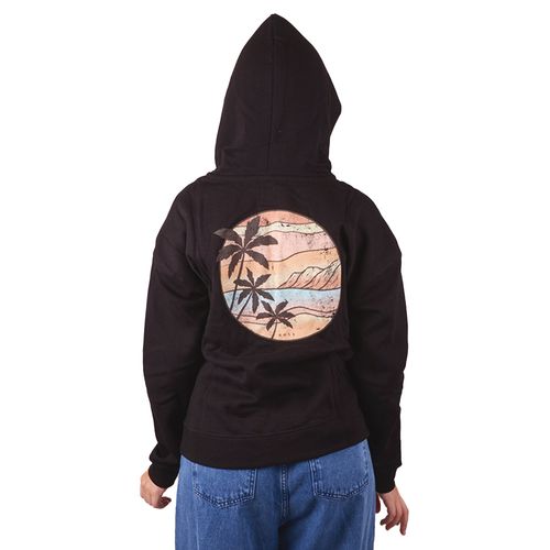 CAMPERA ROXY CANGURO HIKE ZIPPER B MUJER