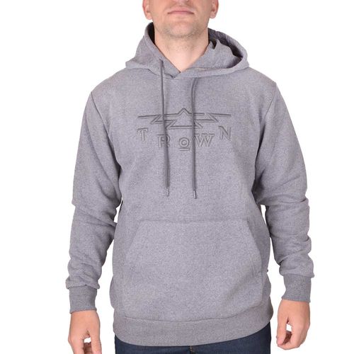 BUZO TROWN HOOD FRISA BORDADO