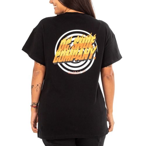 REMERA DC BURNER OVERISZED MUJER