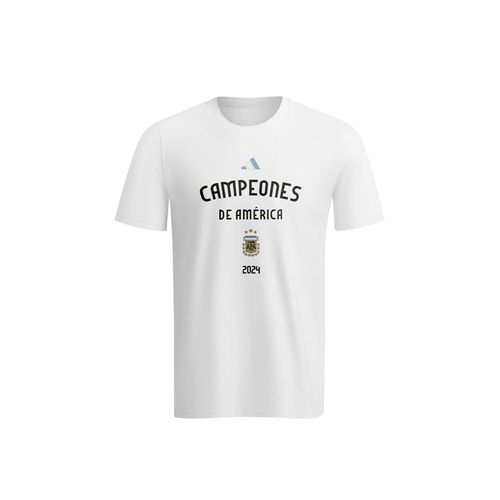 REMERA ADIDAS ARGENTINA AFA CAMPEÓN 2024