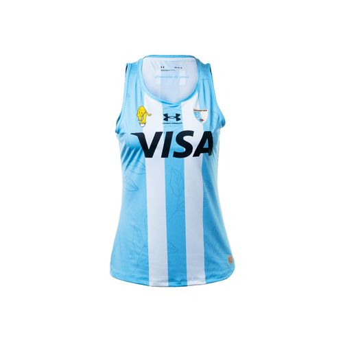CAMISETA UNDER ARMOUR TITULAR LEONAS HOCKEY MUJER