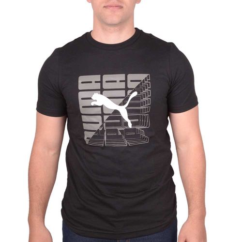 REMERA PUMA GRAPHICS WORDING TEE ADP