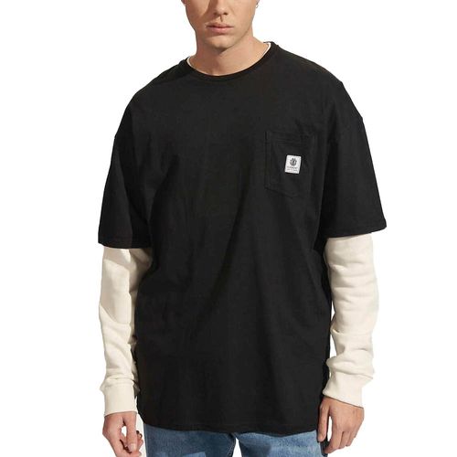 REMERA ELEMENT BASIC POCKET OVER TEE
