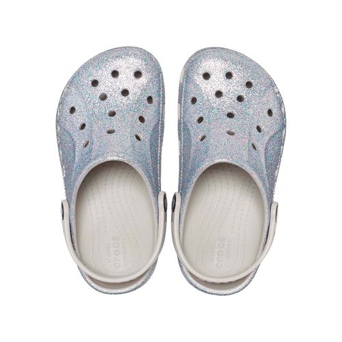 ZUECOS CROCS BAYA GLITTER CLOG T NIÑO