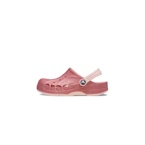ZUECOS CROCS BAYA GLITTER CLOG NIÑO