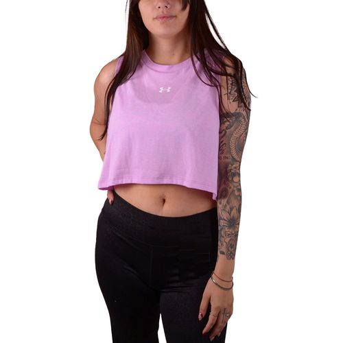 MUSCULOSA UNDER ARMOUR CROPPED ARG MUJER