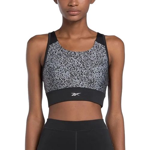TOP REEBOK RUNNING AOP BRA MUJER