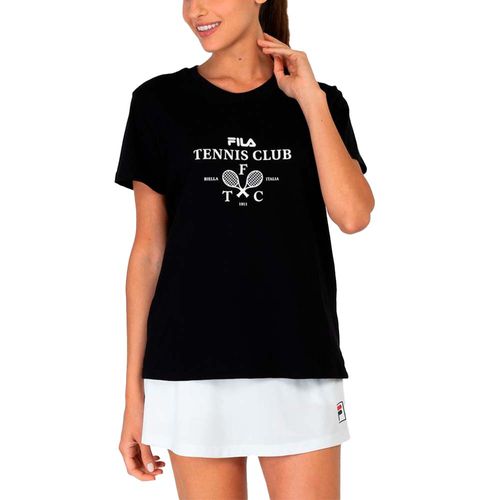 REMERA FILA CLUB TENIS MUJER
