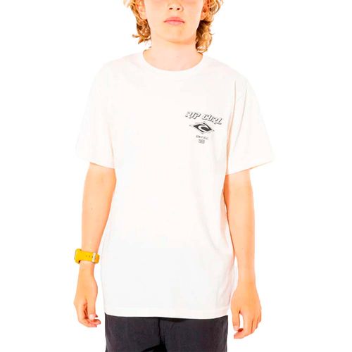 REMERA RIP CURL K TE RLX ICONS OF SURF NIÑO