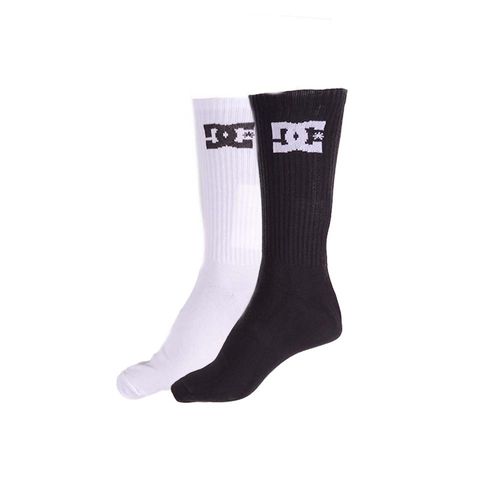 MEDIAS DC CREW BW PACK X 2