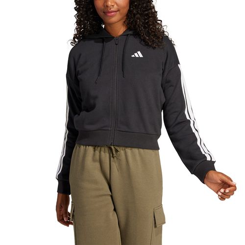 CAMPERA ADIDAS ESSENTIALS FRENCH TERRY 3 TIRAS MUJER