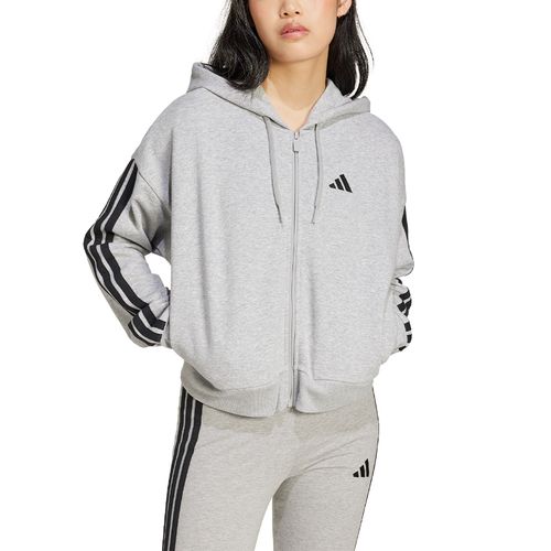 CAMPERA ADIDAS ESSENTIALS FRENCH TERRY 3 TIRAS MUJER