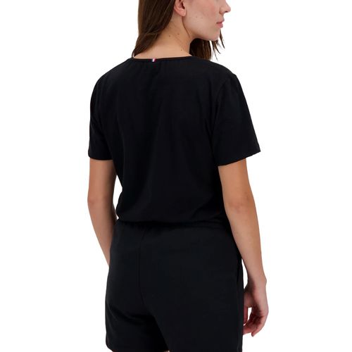 REMERA LE COQ SPORTIF ESS TEE SS COL V N1 MUJER