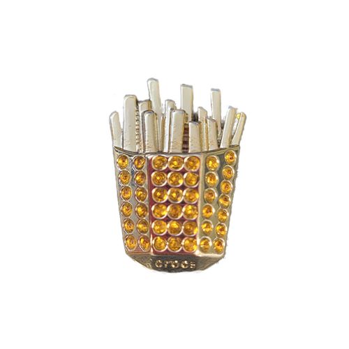 JIBBITZ CROCS GOLD FRENCH FRIES UNISEX