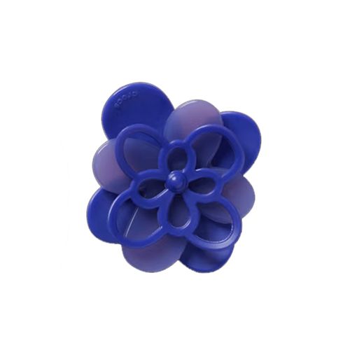 JIBBITZ CROCS BLOOMING DARK BLUE FLOWER UNISEX