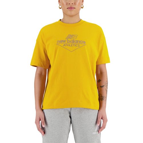 REMERA NEW BALANCE ATHLETICS BOXY MUJER