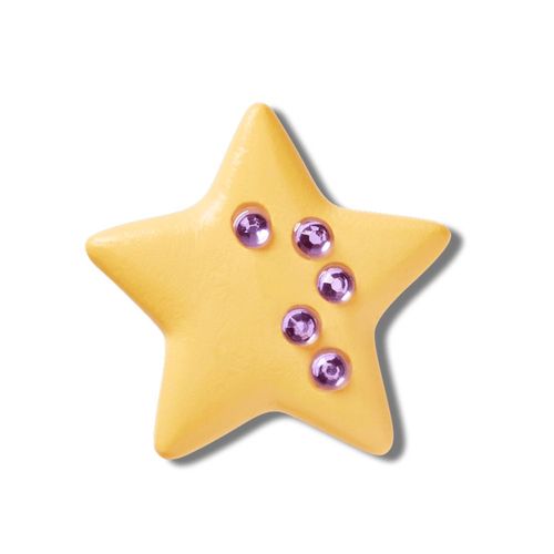 JIBBITZ CROCS DREAMSICLE SPARKLY GEM STAR