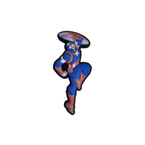 JIBBITZ CROCS AVENGERS CAPTAIN AMERICA UNISEX