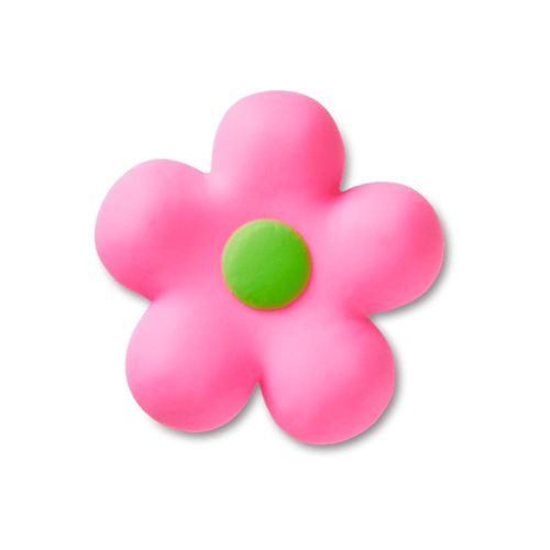 JIBBITZ CROCS RETRO PINK FLOWER