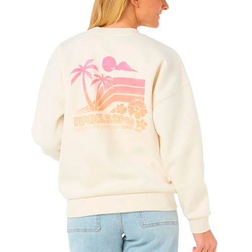 BUZO RIP CURL CREW HTG OCEAN TECH MUJER