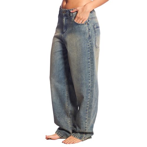 JEANS RIP CURL LOW BAGGY BLUE MUJER