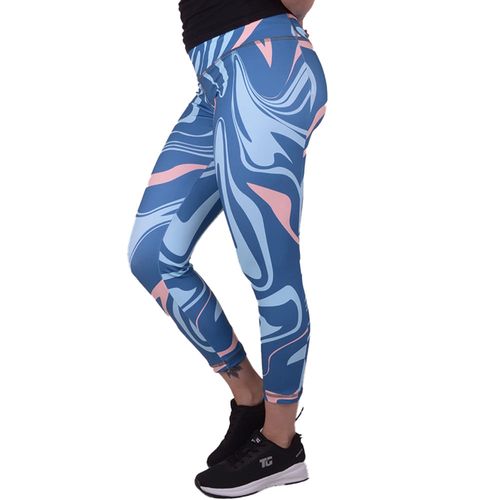 CALZA TEAM GEAR CROP SUBLIMADO LIGHT MUJER