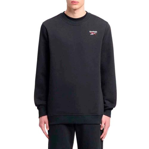 BUZO REEBOK IDENTITY SMALL LOGO CON FRIZA FT CREW
