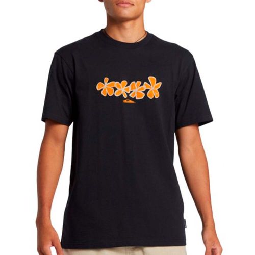 REMERA DC FOUR FLOWERS MOR