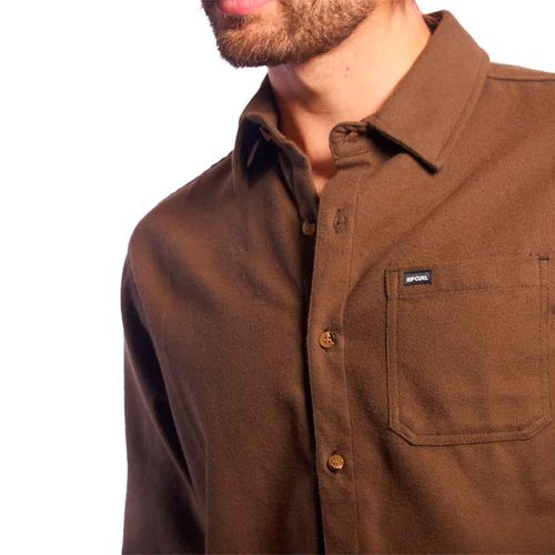 CAMISA RIP CURL SH ML FALNNEL PLAIN