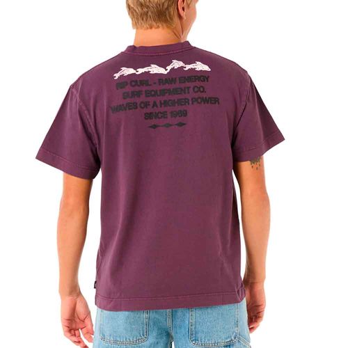 REMERA RIP CURL TE MC LOOSE RAW ENERGY